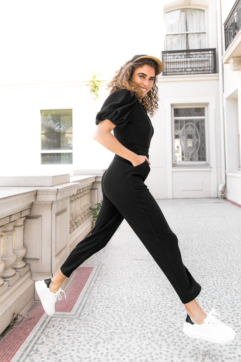 Kaley Jumpsuit in Black