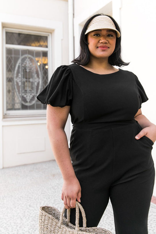 Kaley Jumpsuit in Black