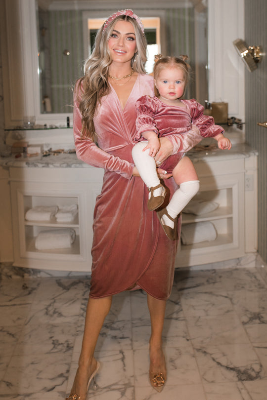 Rylee Dress in Blush
