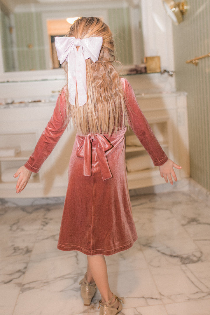 Mini Rylee Dress in Blush - FINAL SALE