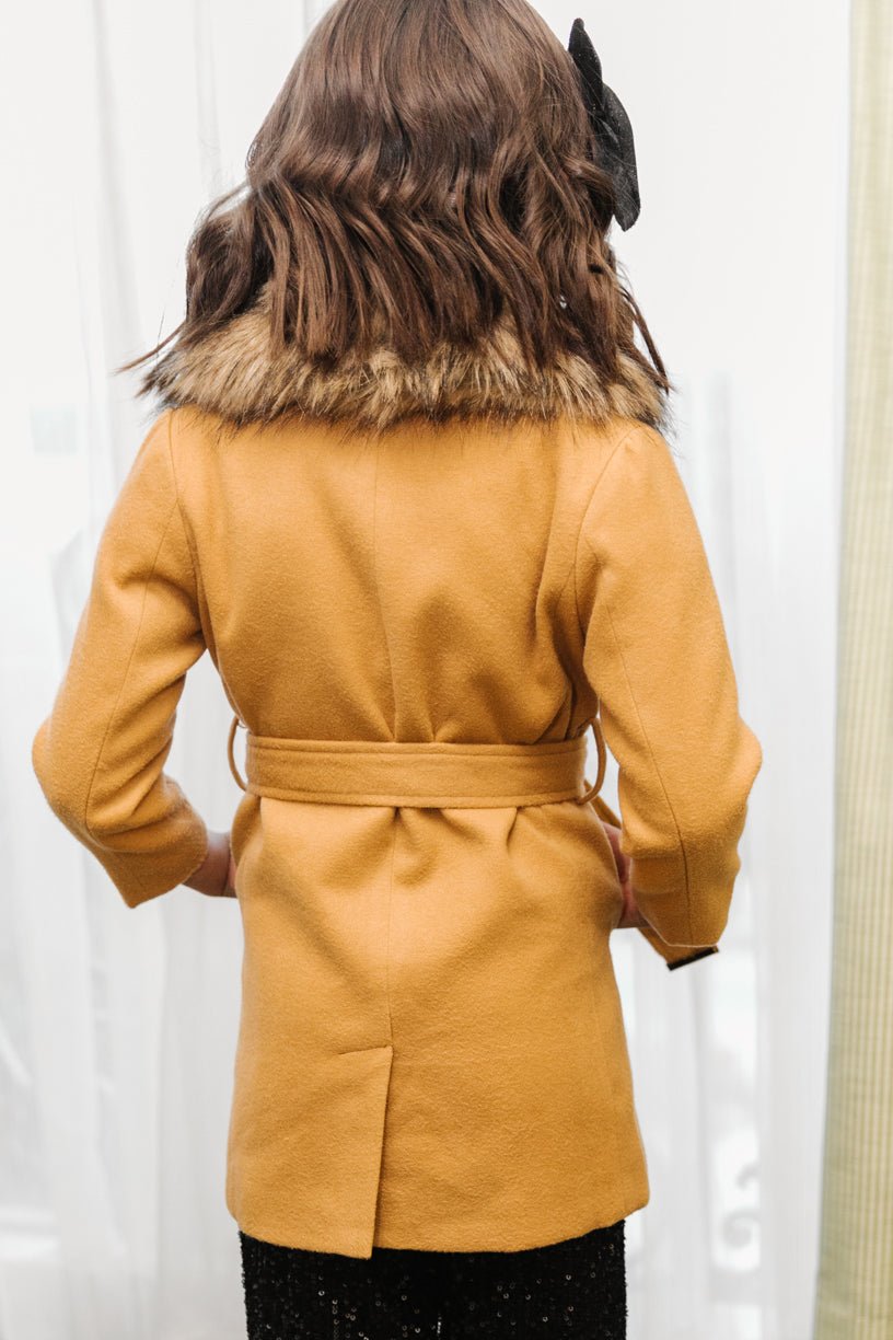 Mini Sloane Coat in Camel - FINAL SALE-Mini