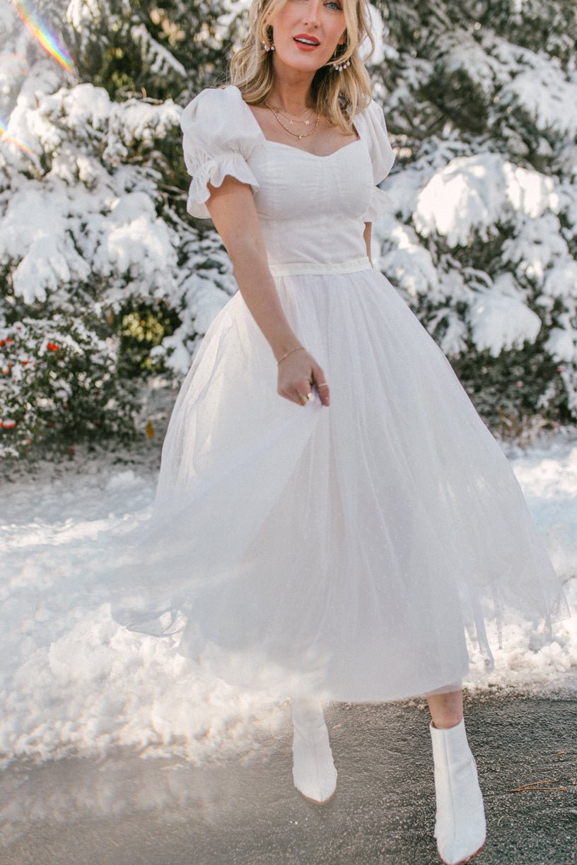 White Ballerina Dress