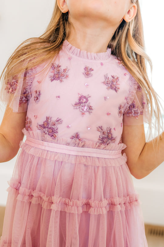 Mini Anastasia Dress in Mauve