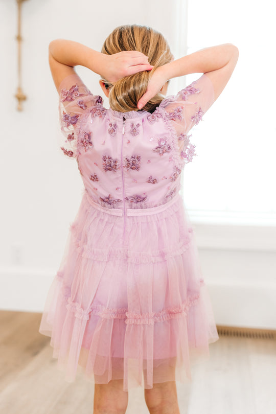 Mini Anastasia Dress in Mauve