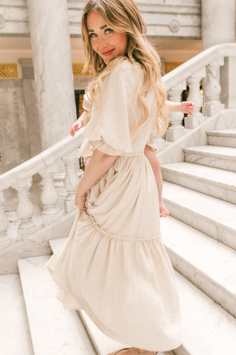 Lani Dress in Cream
