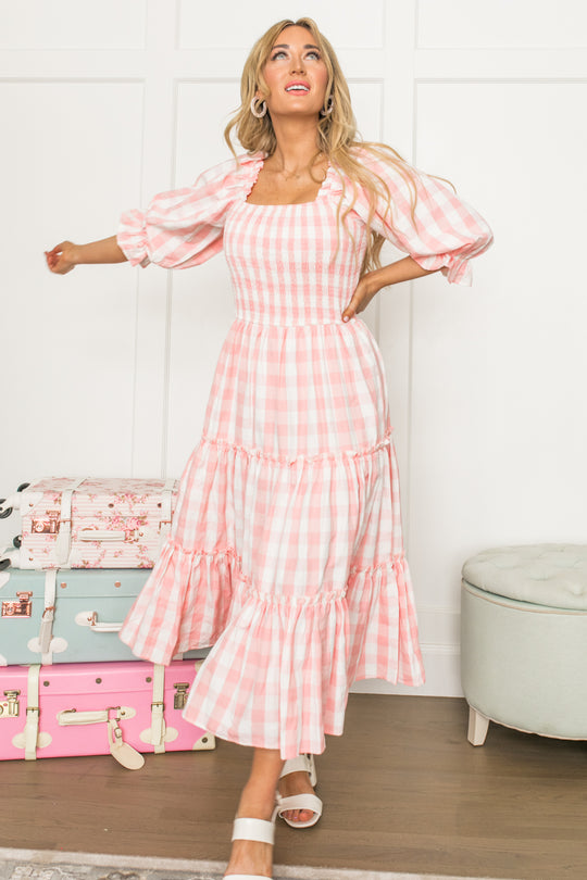 Mia Gingham Dress