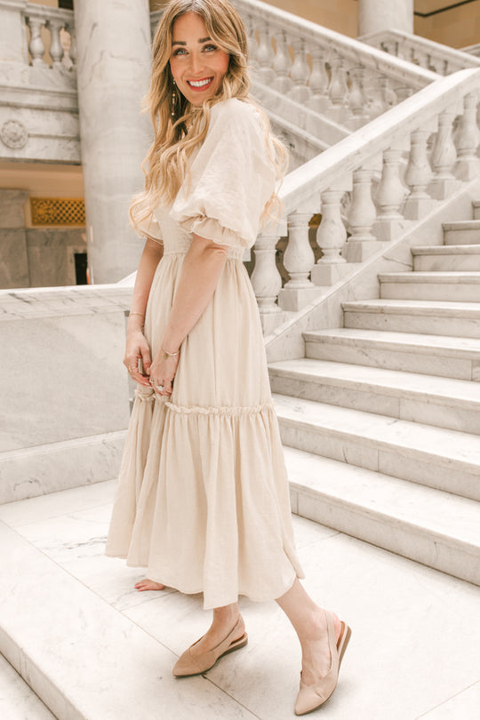 Lani Dress in Cream