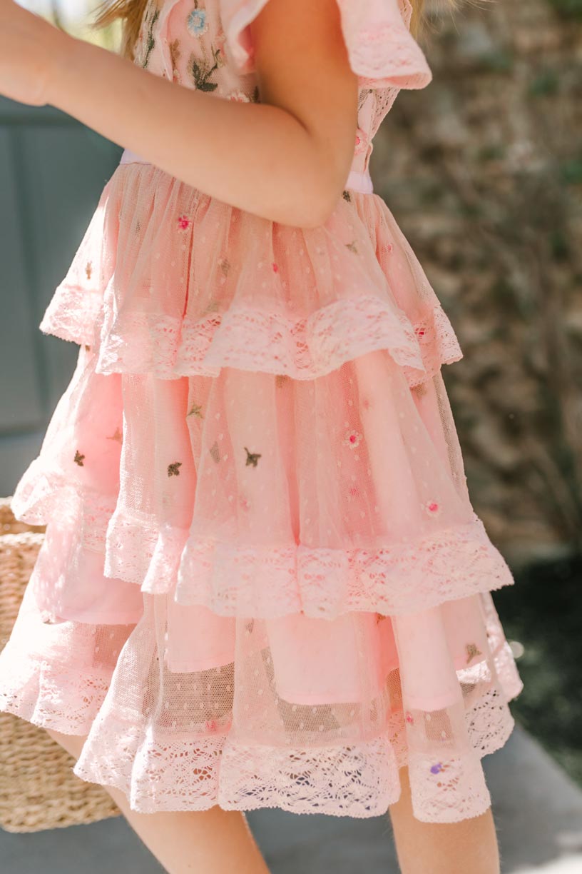 Mini Ingrid Embroidered Dress
