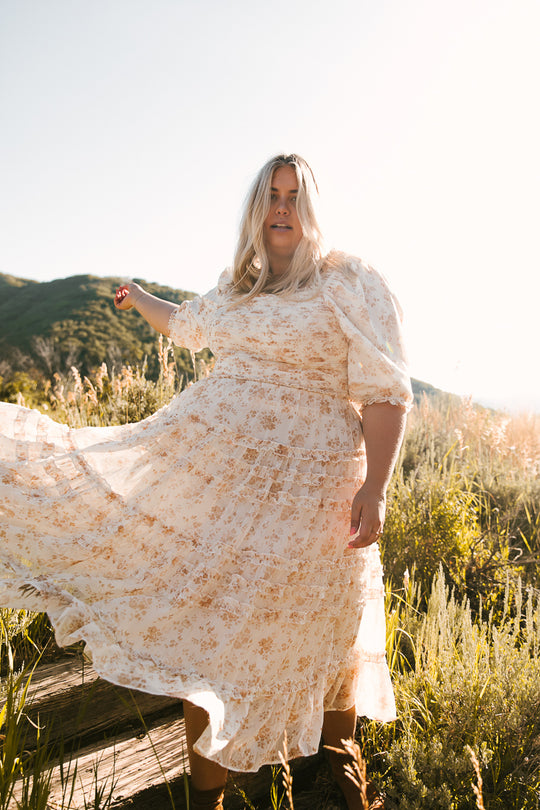 Aniston Dress in Cream