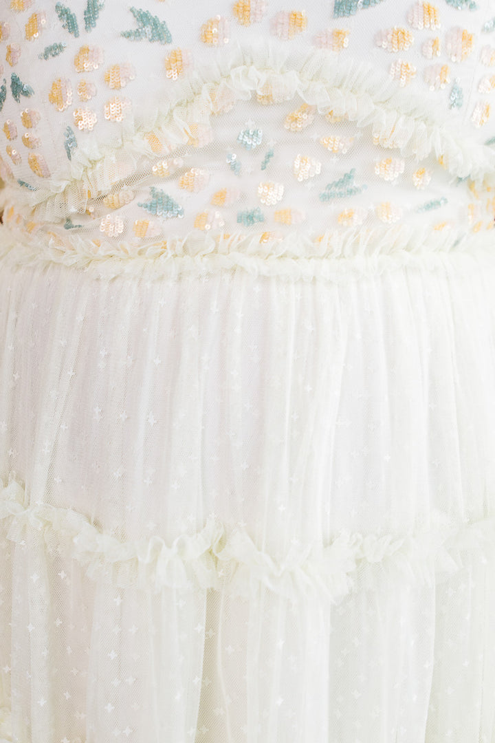 Mini Annalise Dress in Light Yellow - FINAL SALE