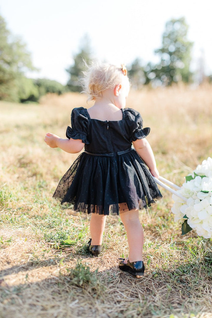 Baby Ballerina Dress Set in Black-Baby