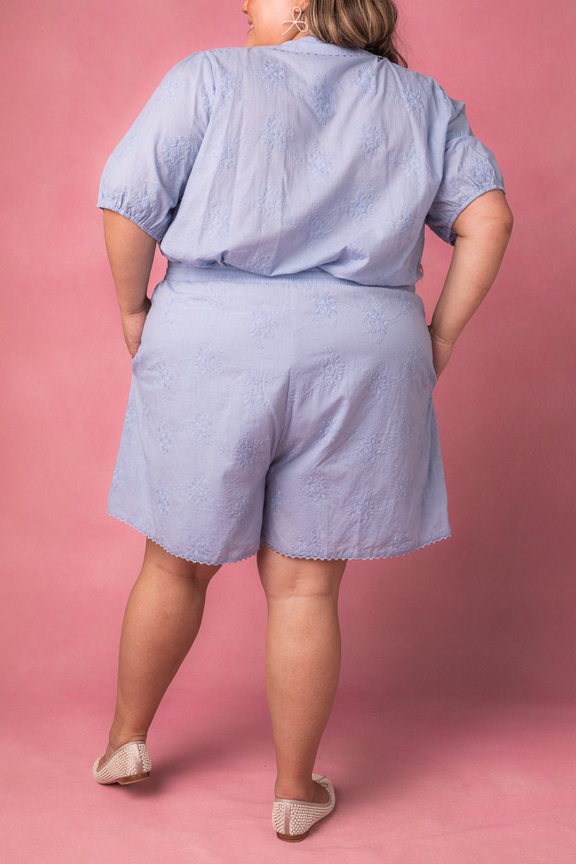 Betty Shorts in Blue - FINAL SALE