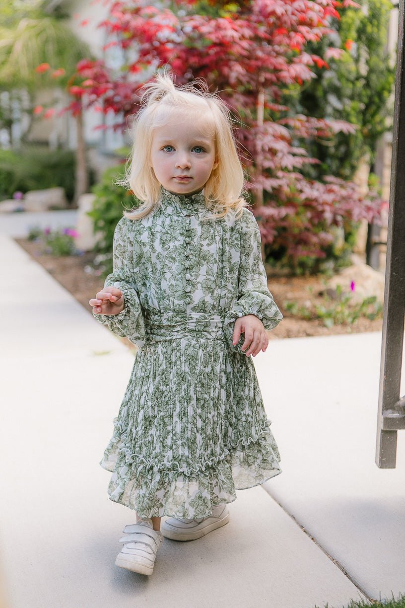 Mini Brynley Dress in Green-Mini