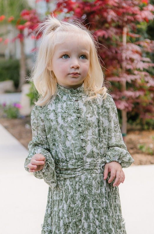 Mini Brynley Dress in Green-Mini