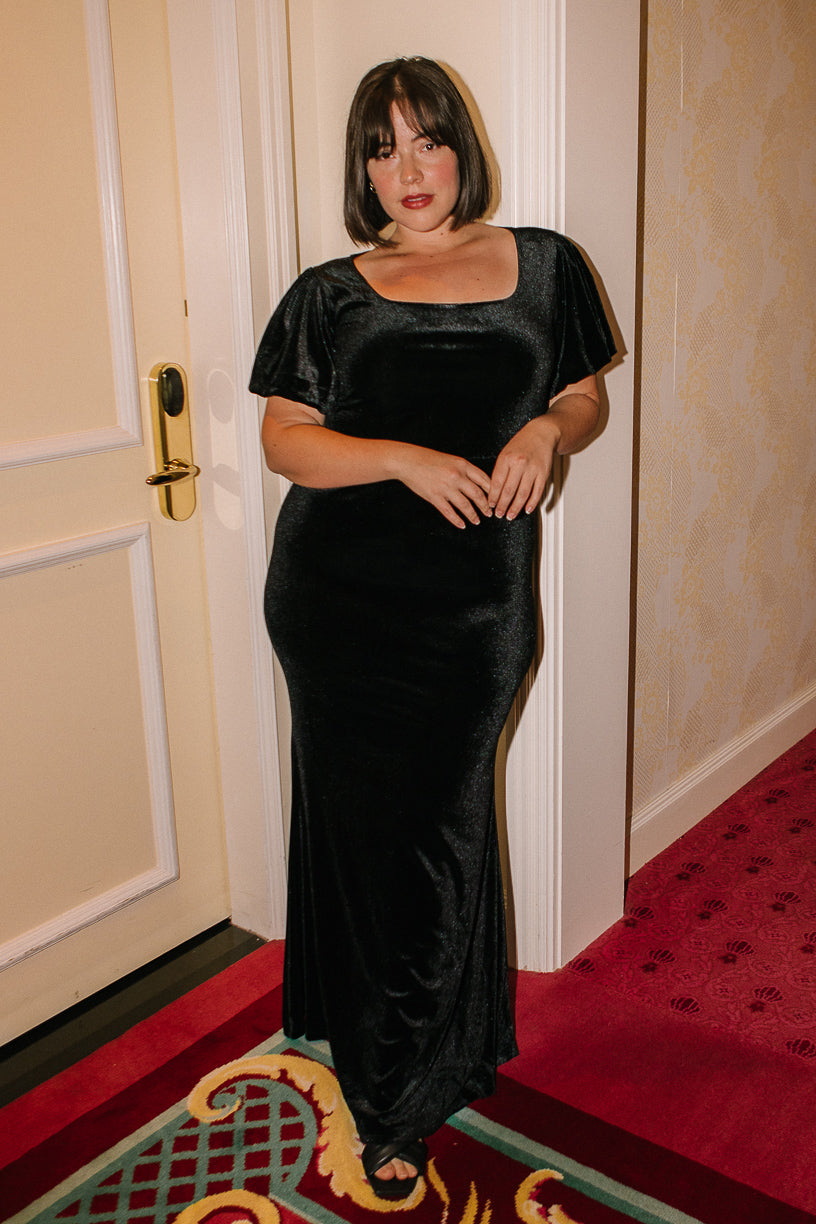 Cleo Maxi Dress in Black - FINAL SALE