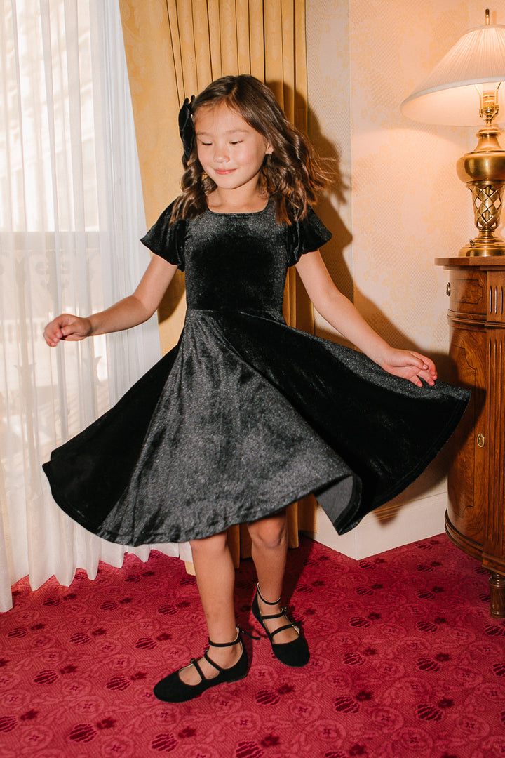 Mini Cleo Dress in Black - FINAL SALE