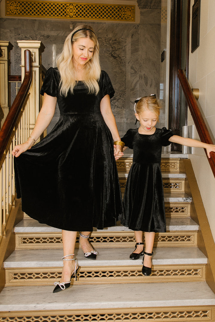 Mini Cleo Dress in Black - FINAL SALE
