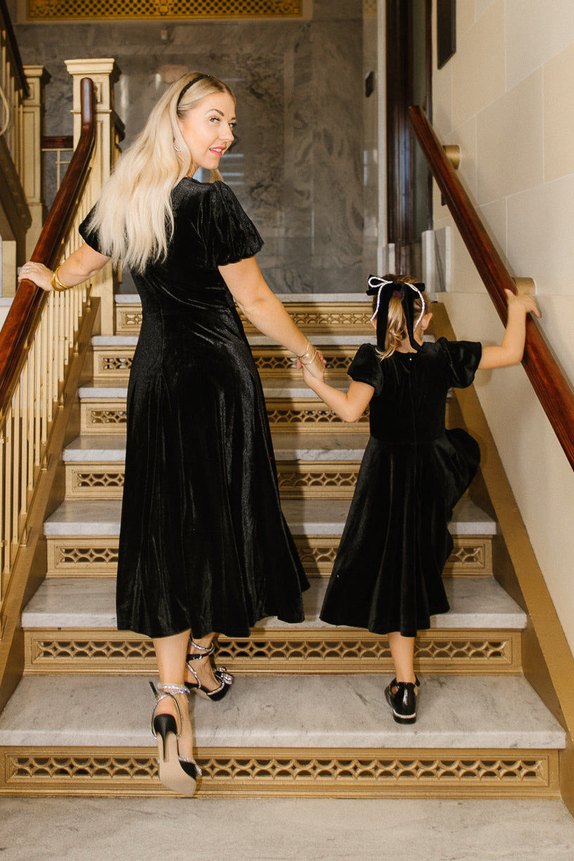 Mini Cleo Dress in Black - FINAL SALE