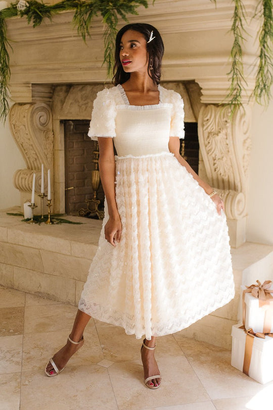 Cloud Nine Dress in Sparkle - FINAL SALE-Adult