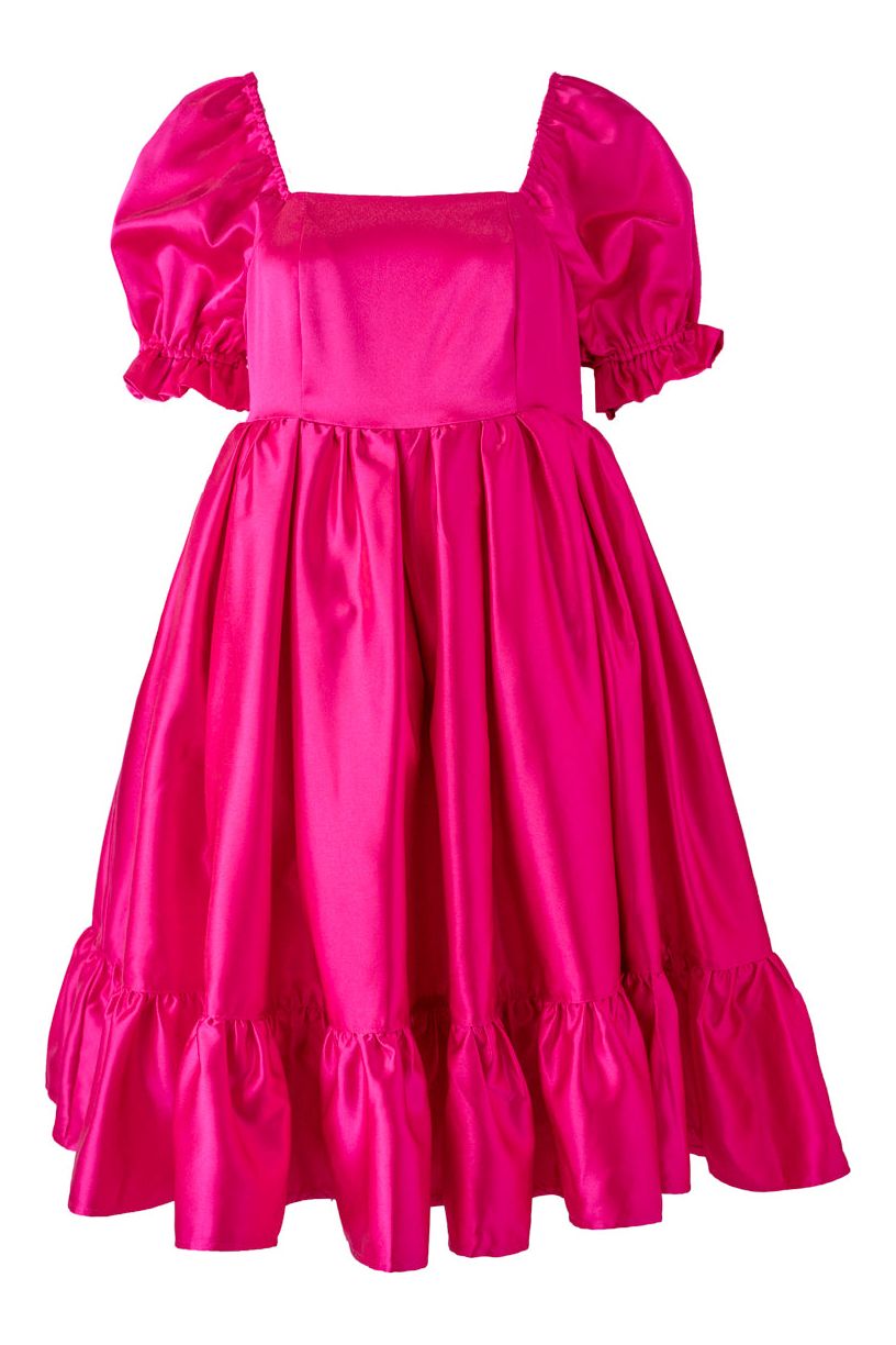 Coco Dress in Hot Pink-Adult