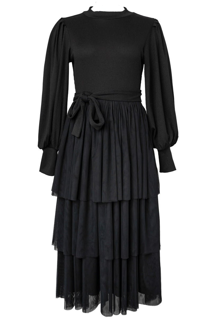 Cosette Midi Dress in Black - FINAL SALE – Ivy City Co