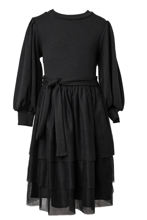 Mini Cosette Dress in Black - FINAL SALE - FINAL SALE
