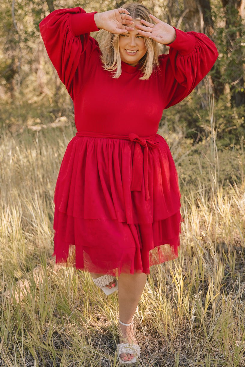 Short Cosette Dress in Red - FINAL SALE – Ivy City Co