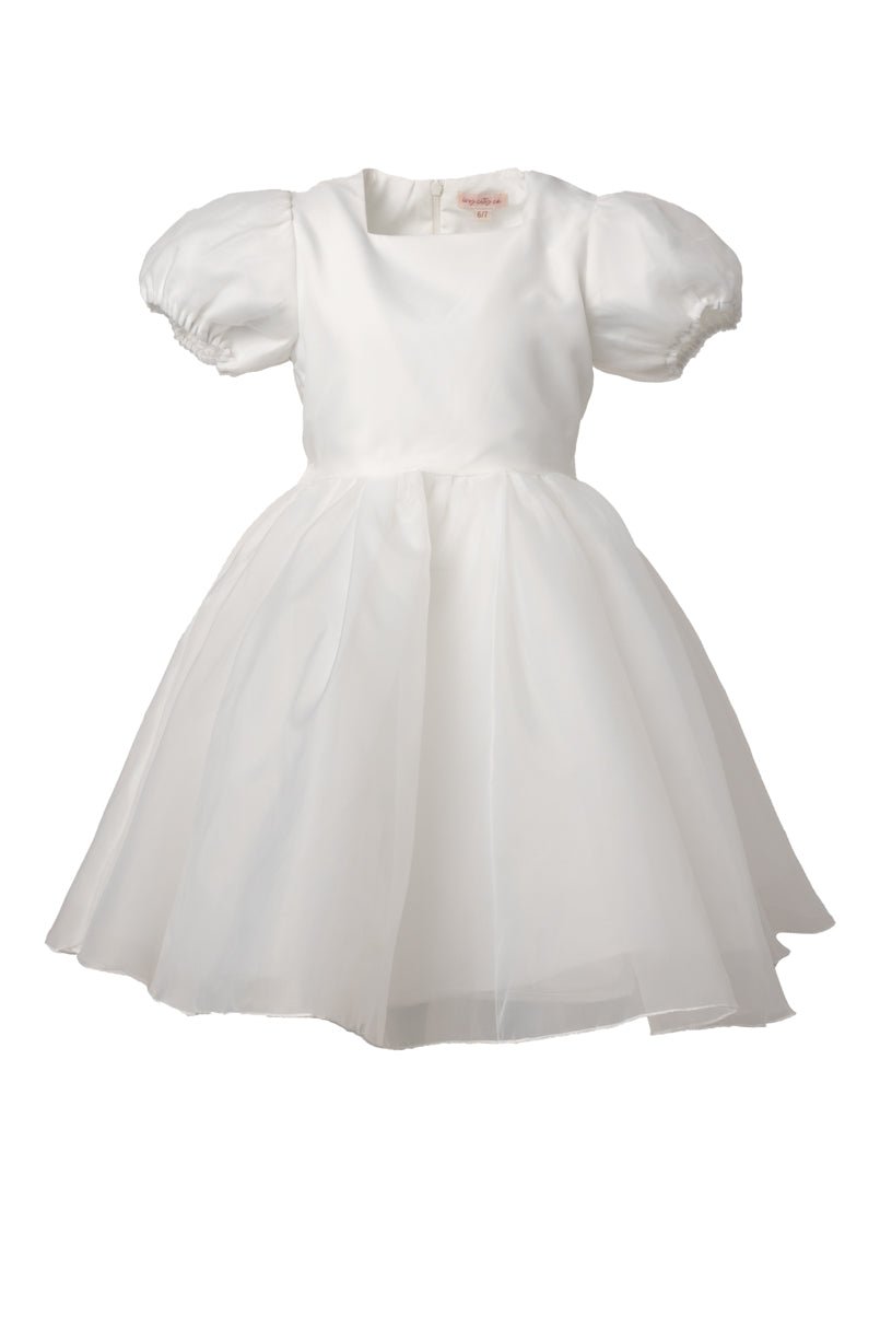 Mini Cupcake Dress in White-Mini