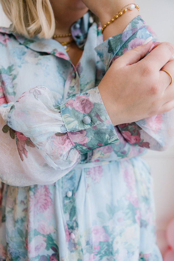 Eleanor Dress in Blue - FINAL SALE