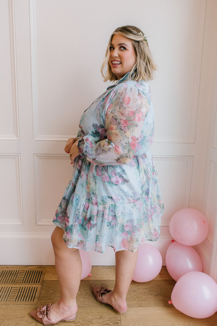 Eleanor Dress in Blue - FINAL SALE