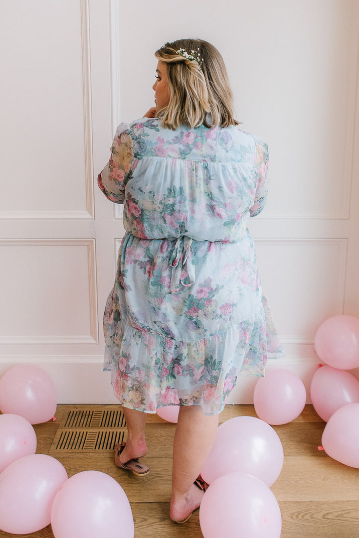 Eleanor Dress in Blue - FINAL SALE