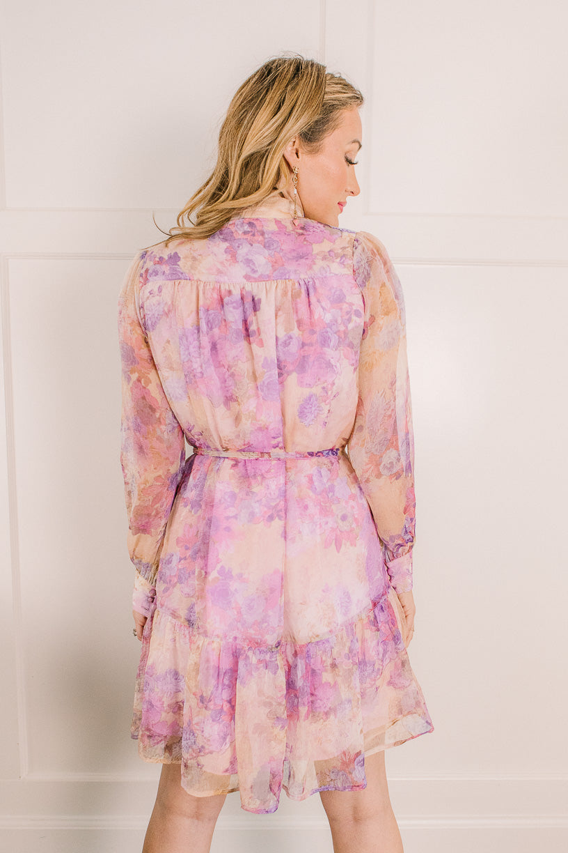 Eleanor Dress in Purple - FINAL SALE