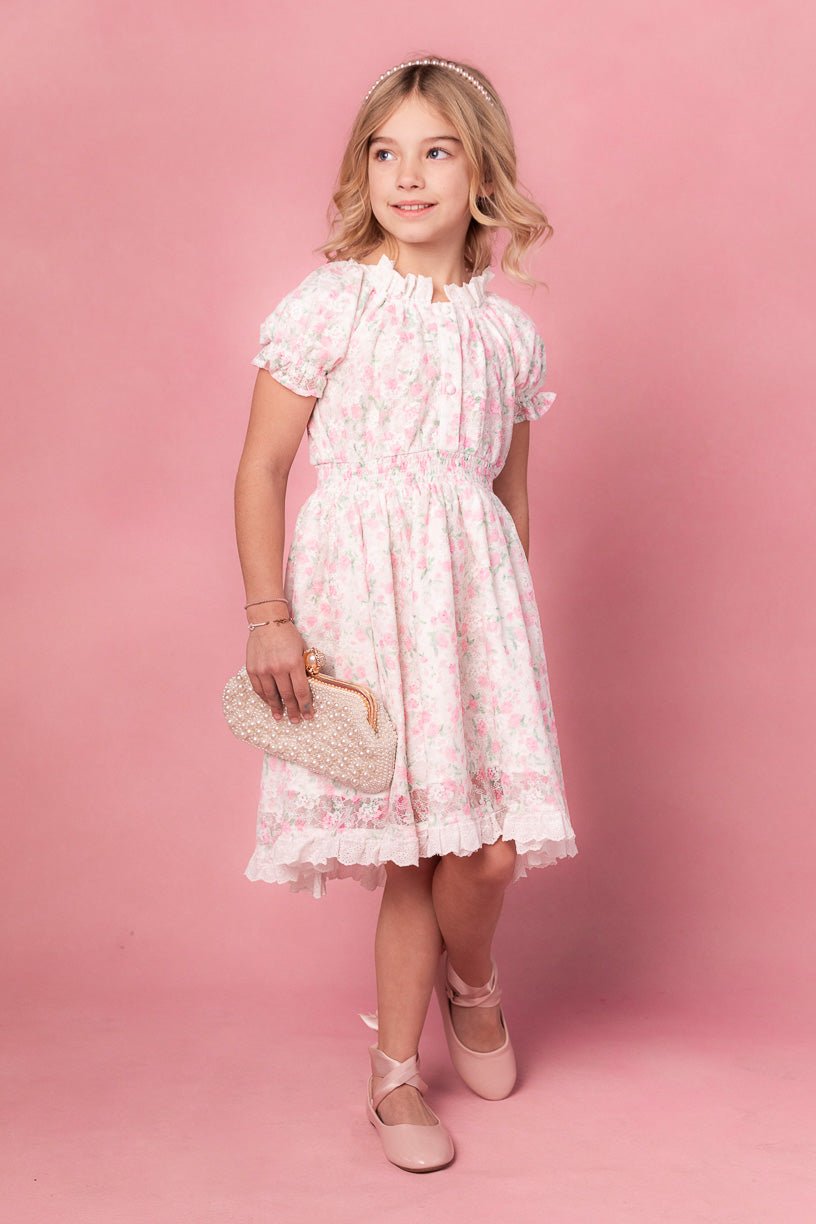 Mini Esmee Dress in Floral-Mini
