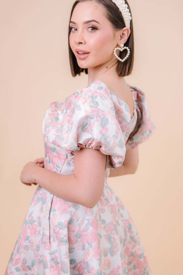 Ivanna Dress in Pastel Floral - FINAL SALE-Adult