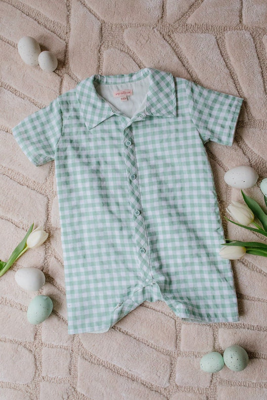 Baby Boy James Romper-Baby