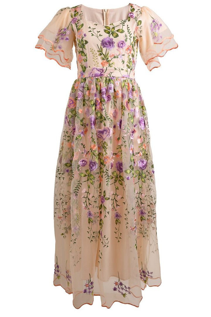 Flora Dress in Pastels-Adult