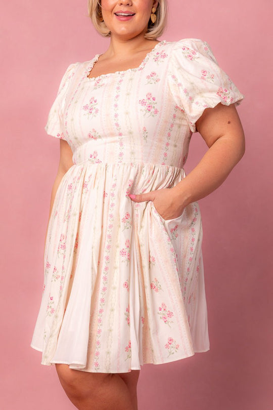 Flowers For All Dress in Vintage Floral-Adult