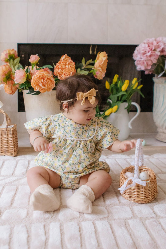 Baby Genevieve Romper-Baby