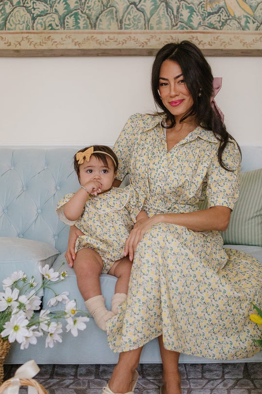 Baby Genevieve Romper-Baby