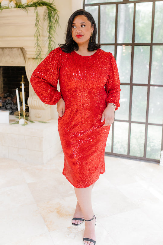 Lady in Red Dress