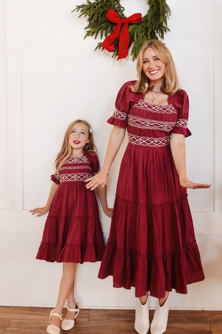 Mini Liesl Dress in Red - FINAL SALE-Mini