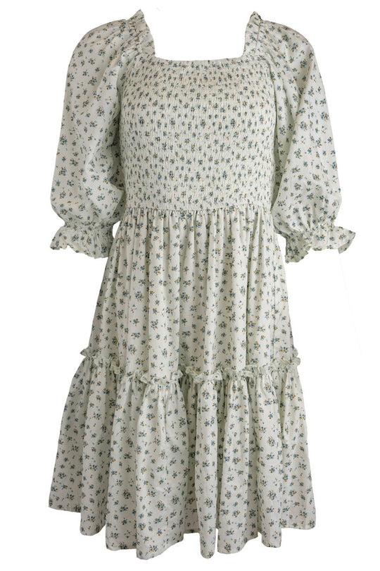 Short Madeline Dress in Blue - FINAL SALE-Adult