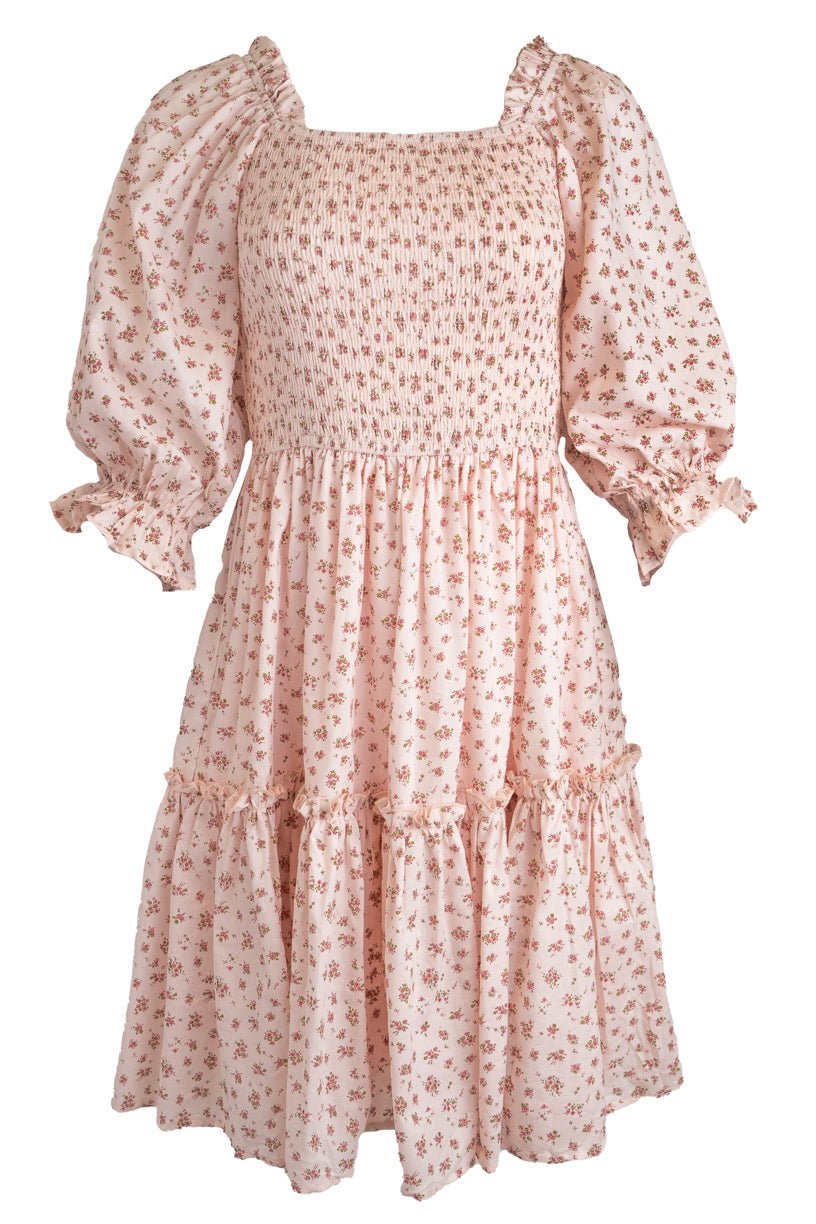 Madeline in Pink Casual Midi Everyday Dress – Ivy City Co