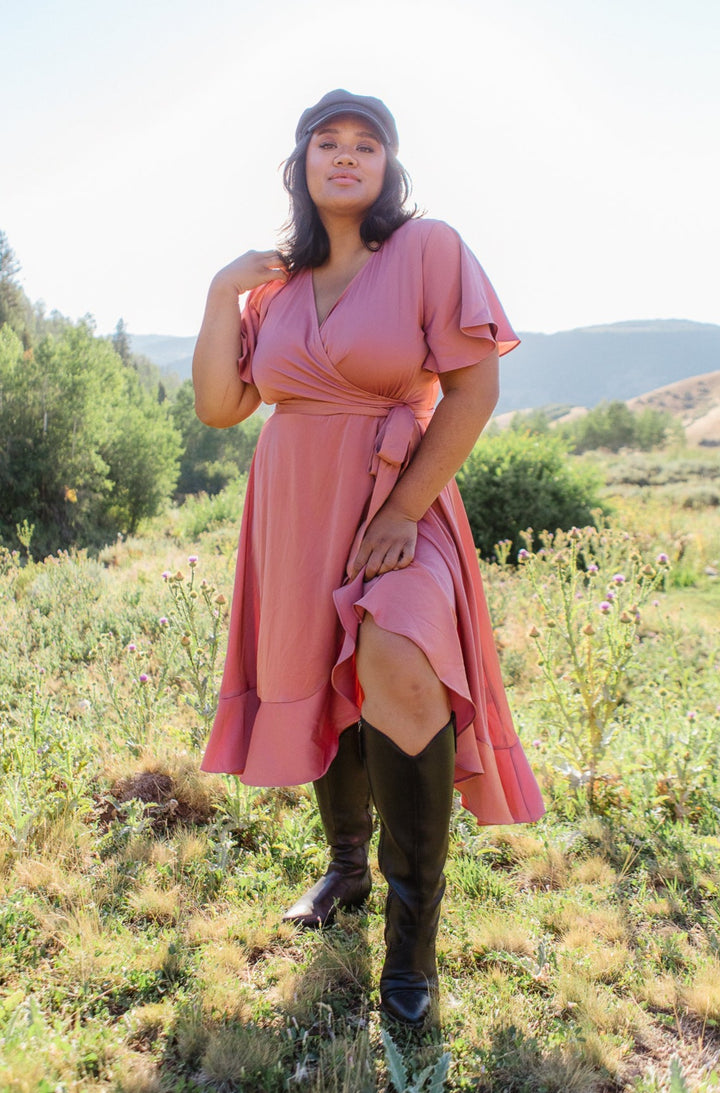 Maggie Dress in Desert Rose - FINAL SALE