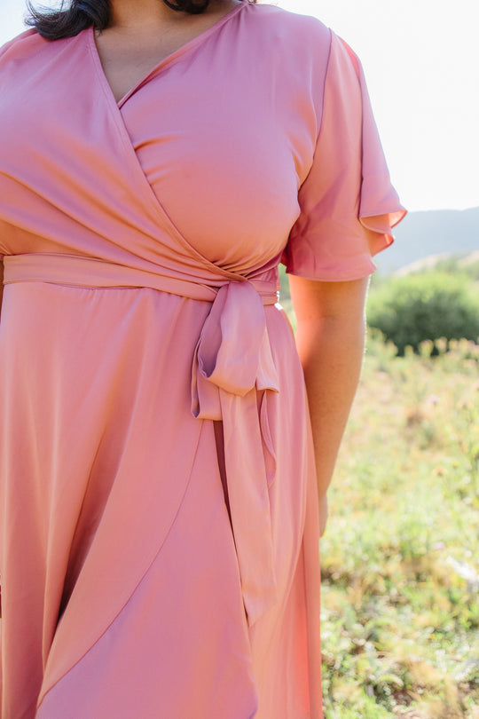 Maggie Dress in Desert Rose
