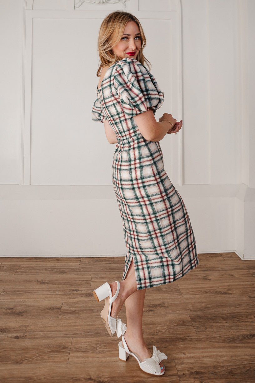 Molly Plaid Dress - FINAL SALE-Adult