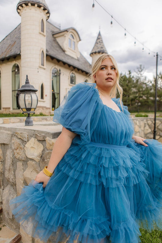 Pixie Dress in Blue - FINAL SALE-Adult