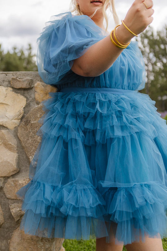 Pixie Dress in Blue - FINAL SALE-Adult