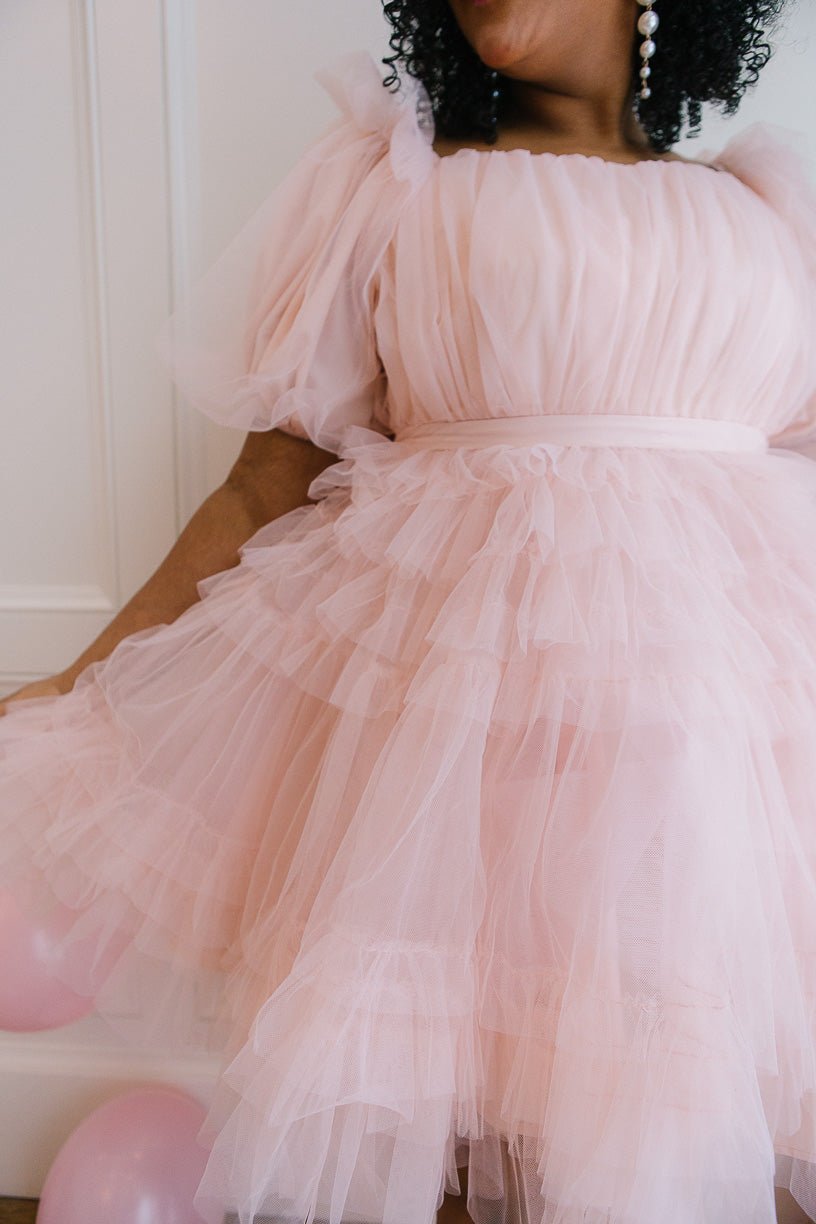 Pixie Dress in Blush-Adult