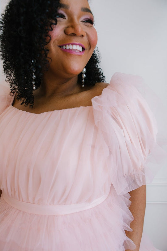 Pixie Dress in Blush-Adult